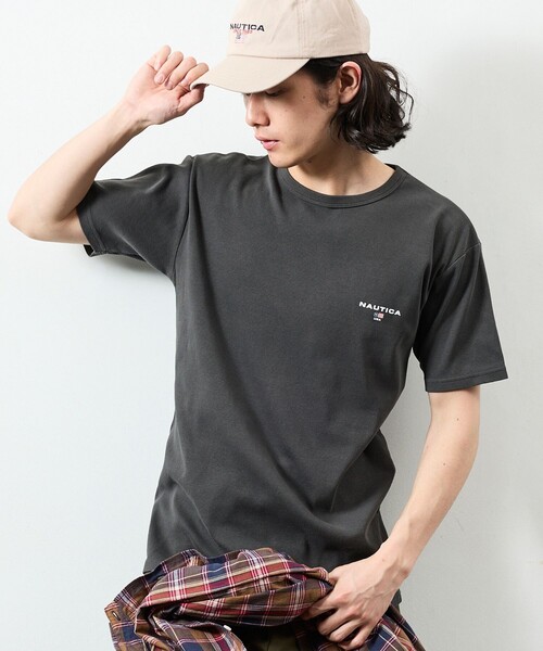 NAUTICA/ノーティカ Essentials タイトフィット S/S クルーネック