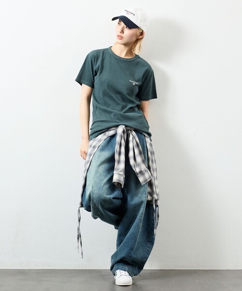 NAUTICA(ノーティカ)の「NAUTICA/ノーティカ Essentials タイトフィット S/S クルーネック ピグメントTシャツ(Tシャツ/カットソー・メンズ・ネイビー/オリーブ/チャコールグレー・MEDIUM/SMALL/X-SMALL/LARGE)」の20枚目の写真