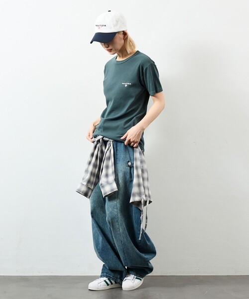 NAUTICA(ノーティカ)の「NAUTICA/ノーティカ Essentials タイトフィット S/S クルーネック ピグメントTシャツ(Tシャツ/カットソー・メンズ・ネイビー/オリーブ/チャコールグレー・MEDIUM/SMALL/X-SMALL/LARGE)」の21枚目の写真