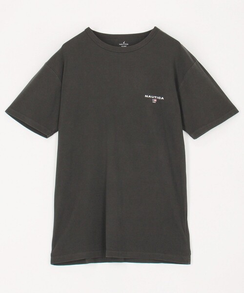 NAUTICA(ノーティカ)の「NAUTICA/ノーティカ Essentials タイトフィット S/S クルーネック ピグメントTシャツ(Tシャツ/カットソー・メンズ・ネイビー/オリーブ/チャコールグレー・MEDIUM/SMALL/X-SMALL/LARGE)」の4枚目の写真