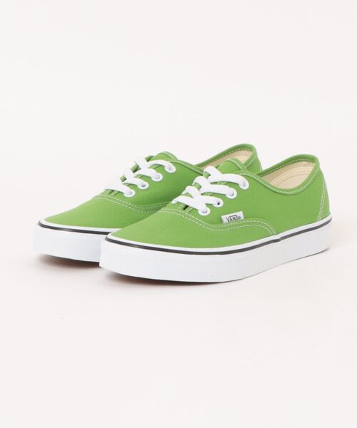 M TO R(ムウトアール)の「【VANS】AUTHENTIC SNK COL(スニーカー・レディース・ライトグリーン/ピンク・23.5cm/24.0cm/25.0cm/27.0cm/27.5cm/28.0cm/24.5cm/25.5cm/26.0cm/26.5cm)」の1枚目の写真