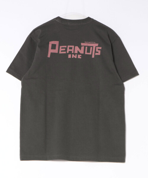 SNOOPY×OLD BETTY'S（スヌーピーカケルオールドベティーズ）の「スヌーピー【SNOOPY】organic cotton T-shirts(Jump)（Tシャツ/カットソー・レディース・オフホワイト/スミクロ・L/M）」の10枚目の写真