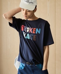 BROKEN BASE（ブロークンベース）の「BROKENBASE Handmade Like Patchwork Tee / BROKENBASE ハンドメイドライクパッチワークTee（Tシャツ/カットソー）」