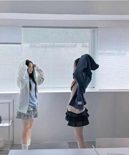chancechance(チャンスチャンス)の「LAYERED RUFFLE SKIRT(BEIGE)(スカート・レディース・その他・FREE)」の5枚目の写真