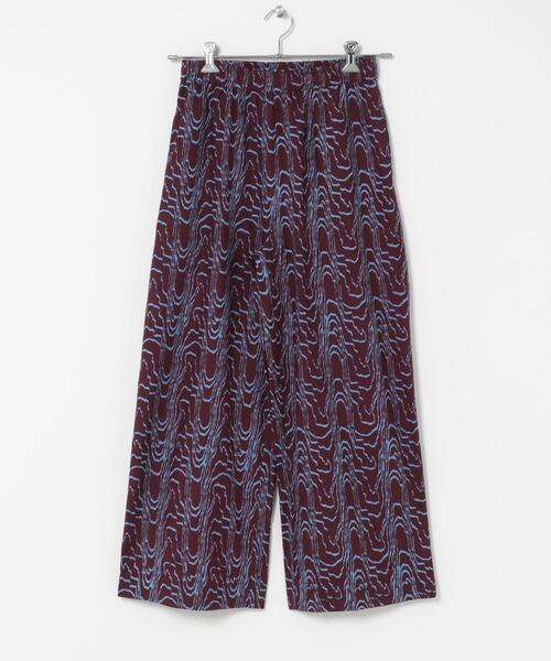 URBAN RESEARCH Sonny Label（アーバンリサーチサニーレーベル）の「ニュアンスプリントイージーパンツ（その他パンツ・レディース・ブラック/カーキ/ブラウン・FREE）」の13枚目の写真