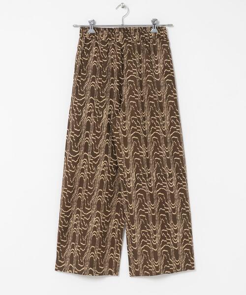 URBAN RESEARCH Sonny Label（アーバンリサーチサニーレーベル）の「ニュアンスプリントイージーパンツ（その他パンツ・レディース・ブラック/カーキ/ブラウン・FREE）」の22枚目の写真