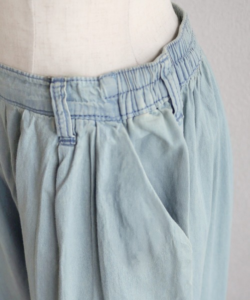 itto...（イット）の「驚くほど軽い！軽量エアリーデニムタックカーブパンツ/デニムパンツ（デニムパンツ・レディース・ライトブルー/ネイビー・M/L/XL）」の19枚目の写真