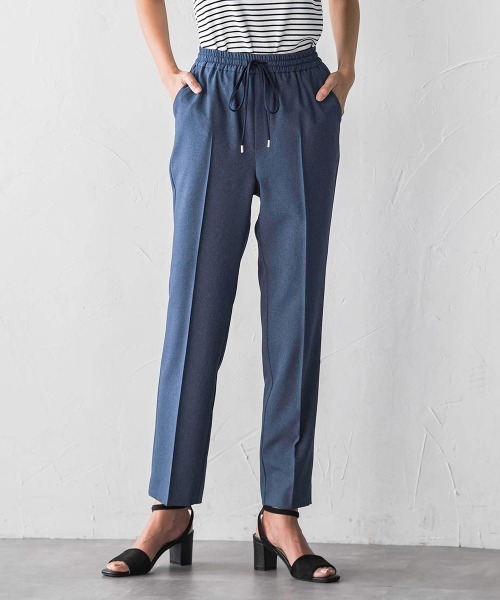 la.f…(ラエフ)の「まるーでデニムテーパードパンツ(その他パンツ・レディース・ブラック系その他/ダークネイビー・7号/9号/11号)」の12枚目の写真