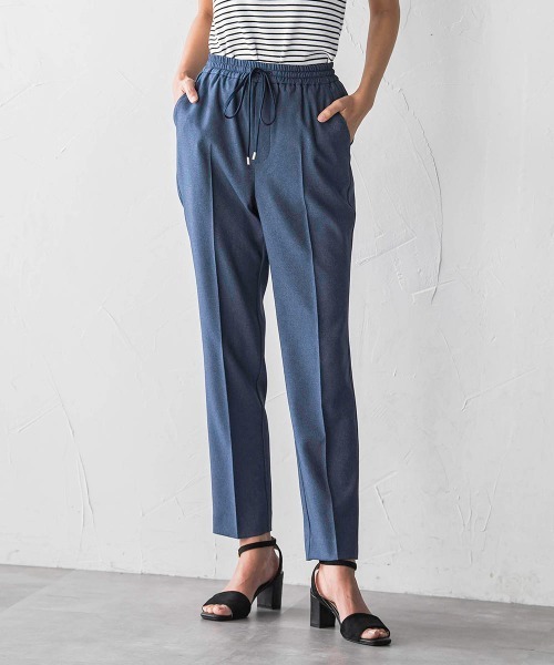 la.f…(ラエフ)の「まるーでデニムテーパードパンツ(その他パンツ・レディース・ブラック系その他/ダークネイビー・7号/9号/11号)」の13枚目の写真