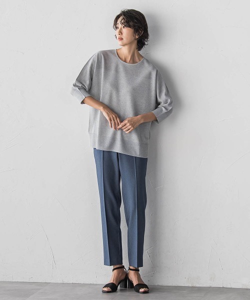 la.f…(ラエフ)の「まるーでデニムテーパードパンツ(その他パンツ・レディース・ブラック系その他/ダークネイビー・7号/9号/11号)」の18枚目の写真