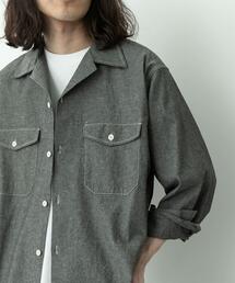 ARMY TWILL | ARMY TWILL　CHAMBRAY OPEN COLLAR SHIRTS(シャツ/ブラウス)