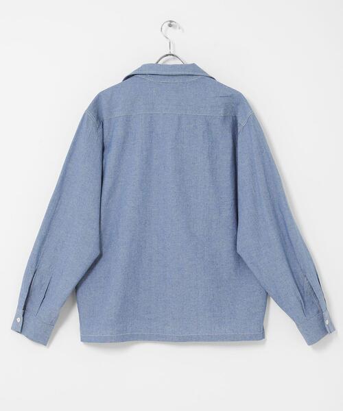 ARMY TWILL(アーミーツイル)の「ARMY TWILL CHAMBRAY OPEN COLLAR SHIRTS(シャツ/ブラウス・メンズ・チャコールグレー・MEDIUM)」の10枚目の写真