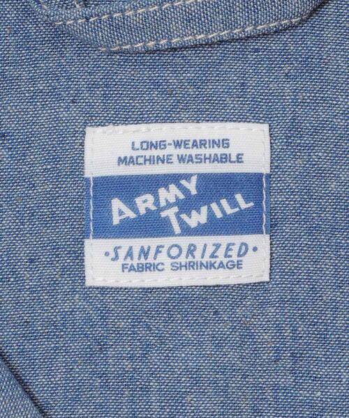 ARMY TWILL(アーミーツイル)の「ARMY TWILL CHAMBRAY OPEN COLLAR SHIRTS(シャツ/ブラウス・メンズ・チャコールグレー・MEDIUM)」の12枚目の写真