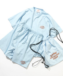 FREAK'S STORE（フリークスストア）の「EENY × FREAK'S STORE マルチファンクション イージー セットアップ/ナップサック付き（ルームウェア/パジャマ）」
