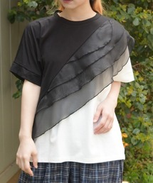 チュールフリルＴシャツ