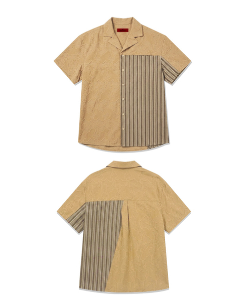 RECULER(ルキュレ)の「Ethnic Coloring Open Collar Shirts Beige (Ver. 26ss)(シャツ/ブラウス・レディース・その他・SMALL/LARGE)」の5枚目の写真