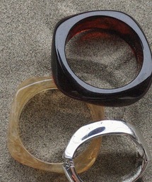 MAISON SPECIAL | Square Resin Bangle/スクエアレジンバングル(バングル/リストバンド)