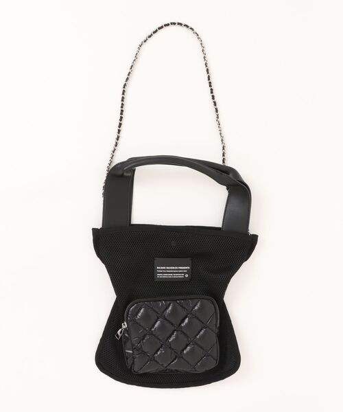 Scrap Book（スクラップブック）の「【MAISON MAVERICK PRESENTS】MAVERICK Mesh-quilting Tote Bag（トートバッグ・レディース・ブラック・FREE）」の12枚目の写真