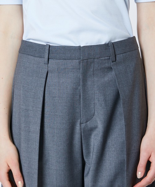 Sov.（ソブ）の「ストレッチセンタープレスカーブパンツ（その他パンツ・レディース・ブラック/グレー・36/38）」の7枚目の写真