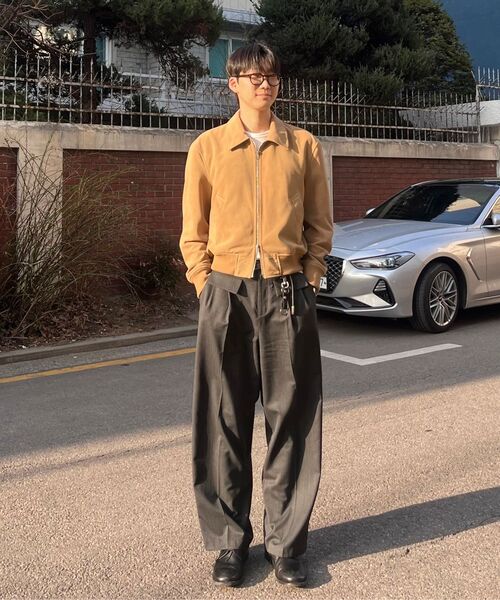 NOIRER（ノイア）の「ゴートスエードブルゾン（ベージュ）（ブルゾン・メンズ・その他・48/50/52）」の13枚目の写真
