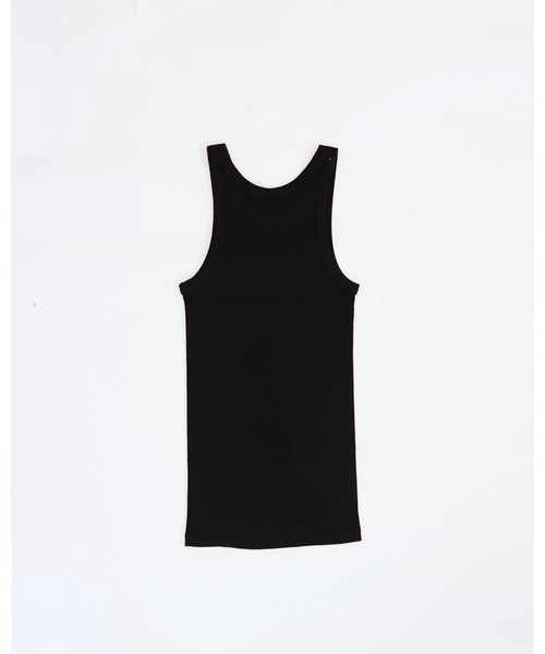 FRONT 11201(フロントワンワントゥーオーワン)の「Women's American Sleeve Rib Tank Top(Tシャツ/カットソー・レディース・ブラック/ホワイト・2/1)」の5枚目の写真