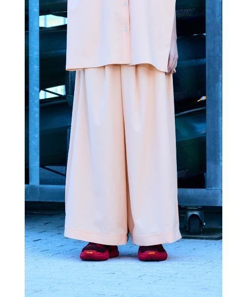 nagonstans（ナゴンスタンス）の「two face wide pants（その他パンツ・レディース・オレンジ系その他/レッド・SMALL/MEDIUM）」の5枚目の写真