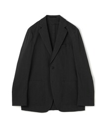 ビスコースリネンコットン シングルブレステッド2Bジャケット セットアップ仕様