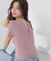 PROPORTION BODY DRESSING | 前後2wayストラップラウンドリブニット / 1216270605(ニット/セーター)