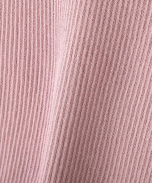 PROPORTION BODY DRESSING(プロポーションボディドレッシング)の「前後2wayストラップラウンドリブニット / 1216270605(ニット/セーター・レディース・ブラック/ホワイト系その他/ピンク・FREE)」の18枚目の写真