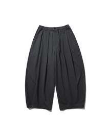 Overtuck Balloon Pants - Grey