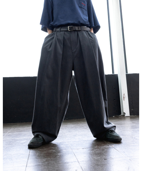ANGLAN(アングラン)の「Overtuck Balloon Pants - Grey(その他パンツ・メンズ・その他・ONE SIZE)」の3枚目の写真