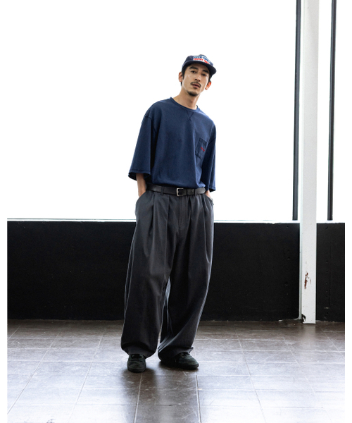 ANGLAN(アングラン)の「Overtuck Balloon Pants - Grey(その他パンツ・メンズ・その他・ONE SIZE)」の4枚目の写真