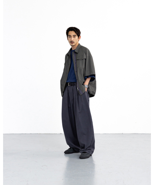 ANGLAN(アングラン)の「Overtuck Balloon Pants - Grey(その他パンツ・メンズ・その他・ONE SIZE)」の6枚目の写真