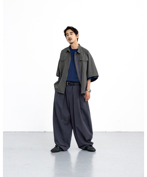 ANGLAN(アングラン)の「Overtuck Balloon Pants - Grey(その他パンツ・メンズ・その他・ONE SIZE)」の7枚目の写真