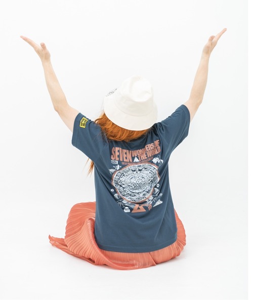 ハードコアチョコレート（ハードコアチョコレート）の「月刊 ムー オフィシャルTシャツ（Tシャツ/カットソー・メンズ・グレー・LARGE/XX-LARGE/X-LARGE）」の7枚目の写真