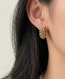 YU-KA:レトロデザインイヤリング Retro design earrings