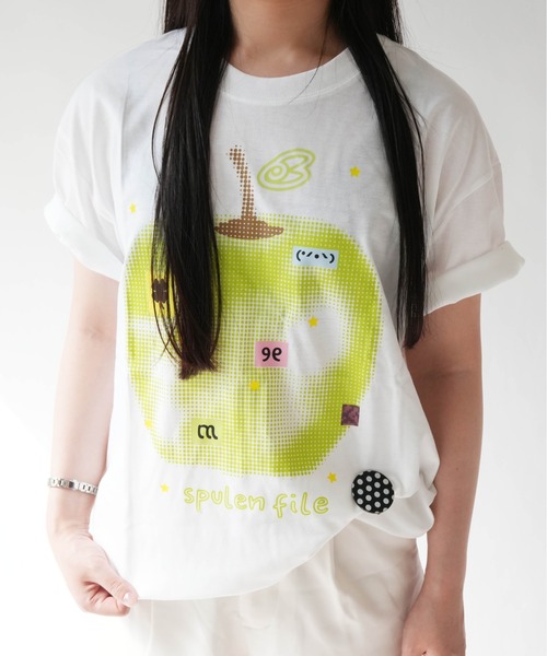 SORUTT(ソルト)の「【 SORUTT / ソルト 】 フルーツアソートプリント Tシャツ #(Tシャツ/カットソー・レディース・グリーン/グリーン系その他/グリーン系その他2・FREE)」の8枚目の写真