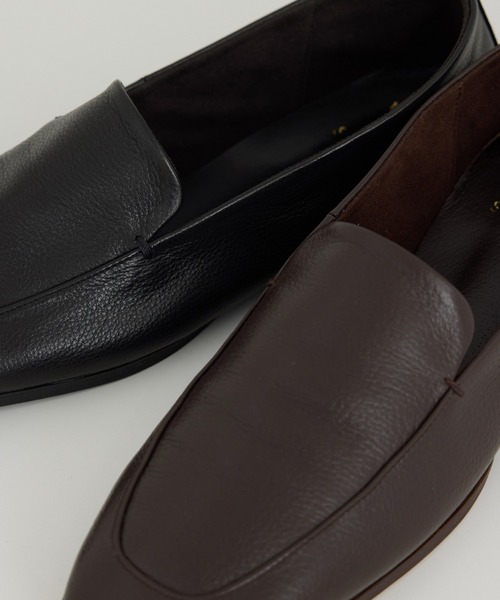 SALON adam et rope'(サロン アダム エ ロペ)の「【W S(ドゥーブル)】ソフトレザーローファー(ローファー・レディース・ブラック/ダークブラウン・37.5/36.5/37/36)」の7枚目の写真