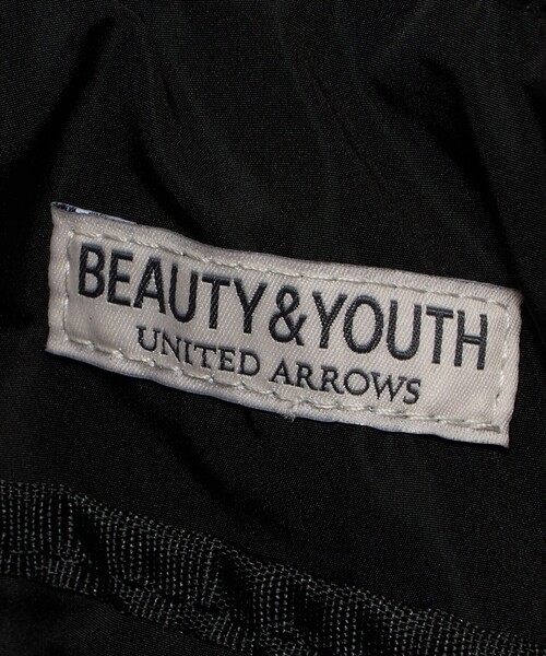 BEAUTY&YOUTH UNITED ARROWS（ビューティーアンドユースユナイテッドアローズ）の「ライト ナイロン クロス ショルダーバッグ スモール（ショルダーバッグ・メンズ・ダークグレー/ブラック/ナチュラル・FREE）」の6枚目の写真