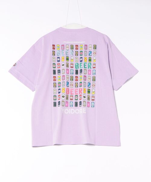 go slow caravan(ゴースローキャラバン)の「YOIDORE/酔いどれ ビールパラダイス TEE(Tシャツ/カットソー・メンズ・パープル/ブラック・X-LARGE/LARGE/MEDIUM)」の15枚目の写真