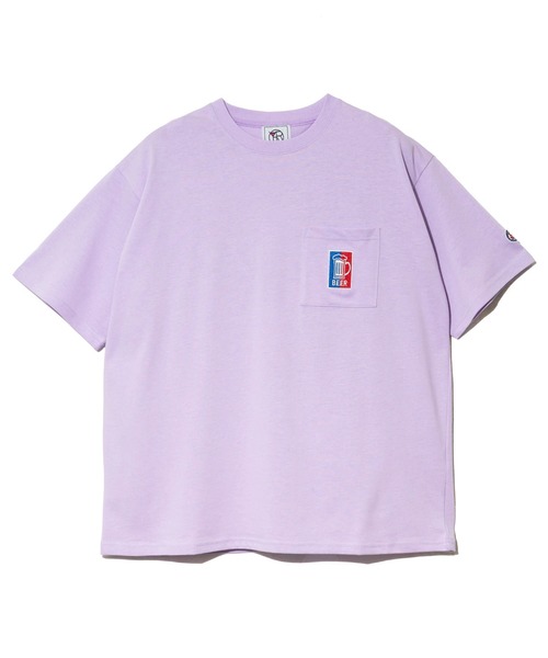 go slow caravan(ゴースローキャラバン)の「YOIDORE/酔いどれ ビールパラダイス TEE(Tシャツ/カットソー・メンズ・パープル/ブラック・X-LARGE/LARGE/MEDIUM)」の12枚目の写真