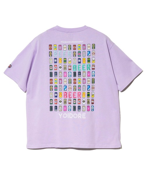 go slow caravan(ゴースローキャラバン)の「YOIDORE/酔いどれ ビールパラダイス TEE(Tシャツ/カットソー・メンズ・パープル/ブラック・X-LARGE/LARGE/MEDIUM)」の13枚目の写真