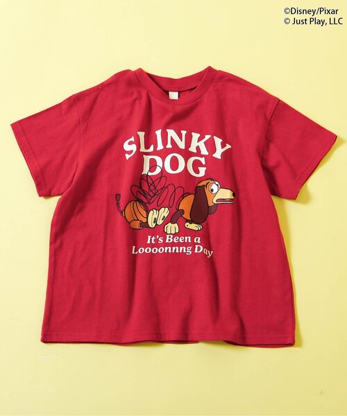 Disney(ディズニー)の「ディズニーキャラクター トイ・ストーリー/カラバリTシャツ(Tシャツ/カットソー・キッズ・イエロー/チャコール/ピンク/ブルー/レッド・120/130/140/80/90/110/100)」の5枚目の写真