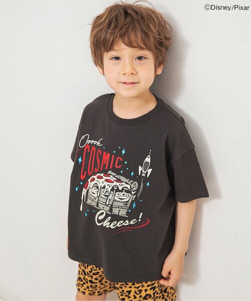Disney(ディズニー)の「ディズニーキャラクター トイ・ストーリー/カラバリTシャツ(Tシャツ/カットソー・キッズ・イエロー/チャコール/ピンク/ブルー/レッド・120/130/140/80/90/110/100)」の2枚目の写真