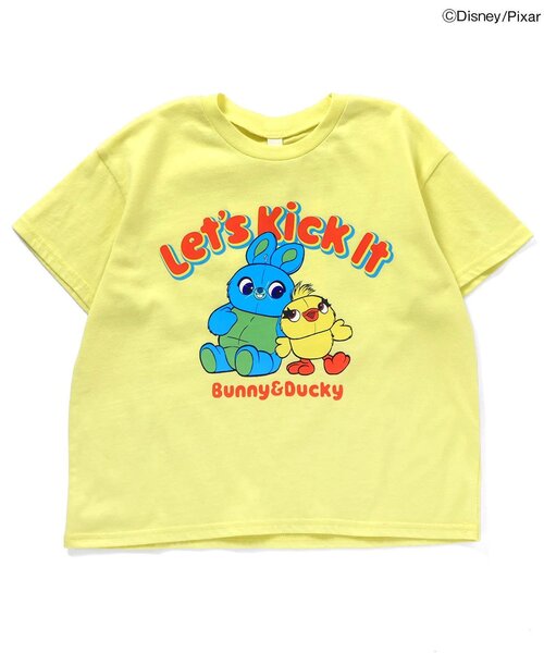 Disney(ディズニー)の「ディズニーキャラクター トイ・ストーリー/カラバリTシャツ(Tシャツ/カットソー・キッズ・イエロー/チャコール/ピンク/ブルー/レッド・120/130/140/80/90/110/100)」の17枚目の写真