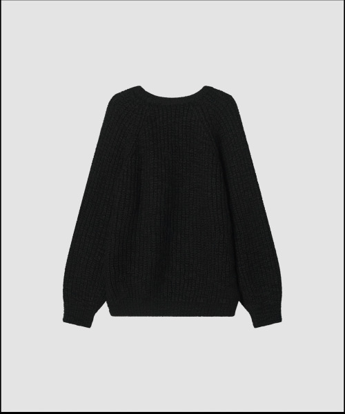 THE LILLE（ザ リル）の「Popcorn Round Knit_Black（ニット/セーター・レディース・その他・FREE）」の3枚目の写真