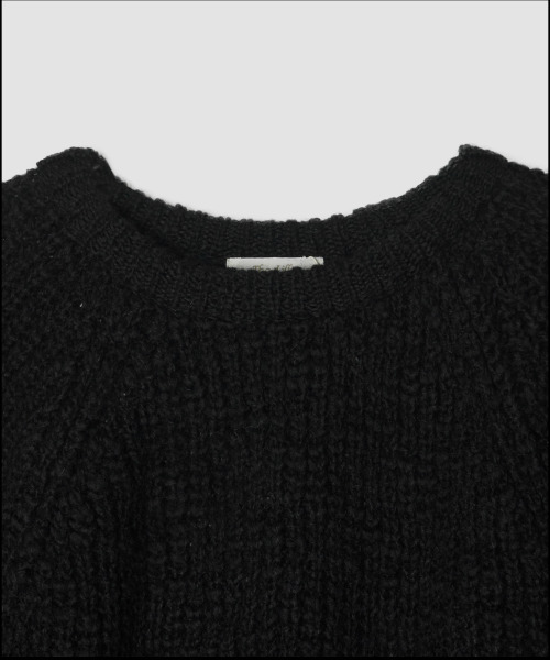 THE LILLE（ザ リル）の「Popcorn Round Knit_Black（ニット/セーター・レディース・その他・FREE）」の4枚目の写真
