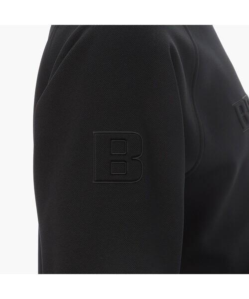 BRIEFING(ブリーフィング)の「【BRIEFING GOLF/ブリーフィングゴルフ】 MS STITCHED 3D LOGO CREWNECK TOP(Tシャツ/カットソー・メンズ・ブラック・L)」の6枚目の写真