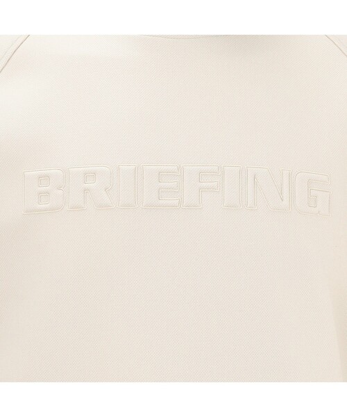 BRIEFING(ブリーフィング)の「【BRIEFING GOLF/ブリーフィングゴルフ】 MS STITCHED 3D LOGO CREWNECK TOP(Tシャツ/カットソー・メンズ・ブラック・L)」の14枚目の写真
