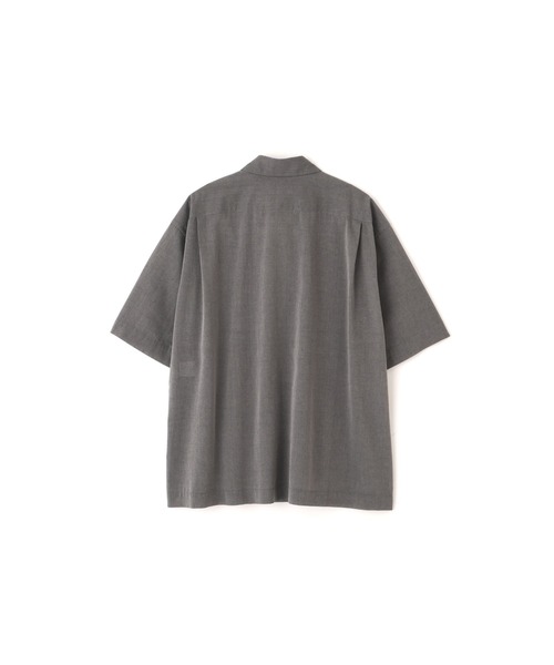 MARGARET HOWELL(マーガレットハウエル)の「COTTON WOOL VOILE(シャツ/ブラウス・メンズ・ライトグレー/チャコール・SMALL/MEDIUM/LARGE)」の4枚目の写真